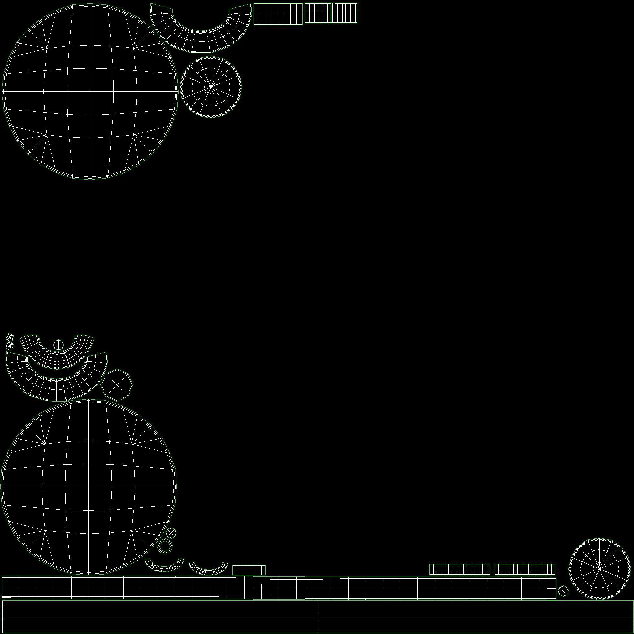 Four Hands Colome Floor Lamp 3D model_9