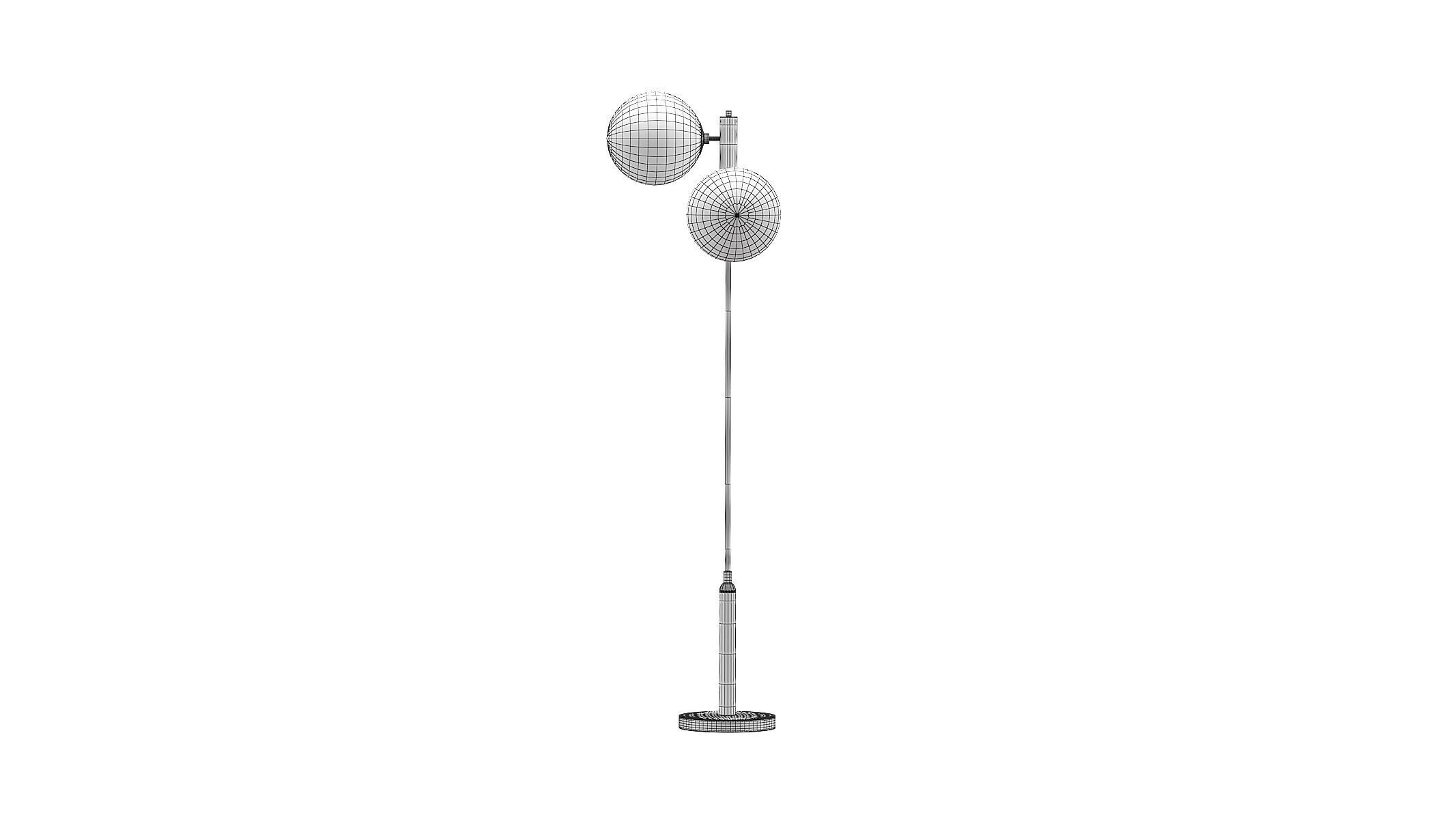 Four Hands Colome Floor Lamp 3D model_14