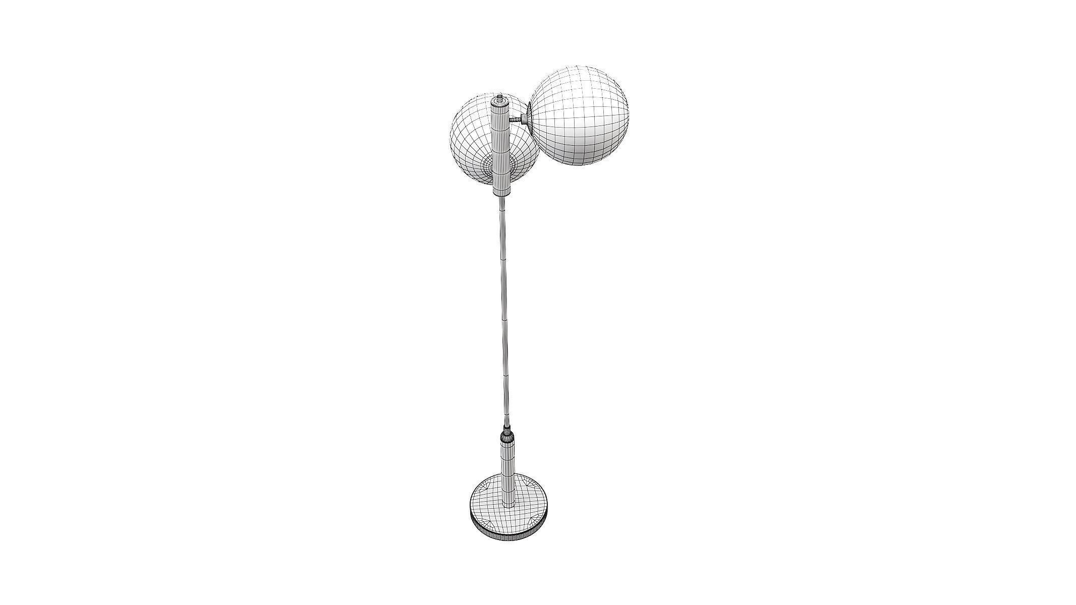 Four Hands Colome Floor Lamp 3D model_15