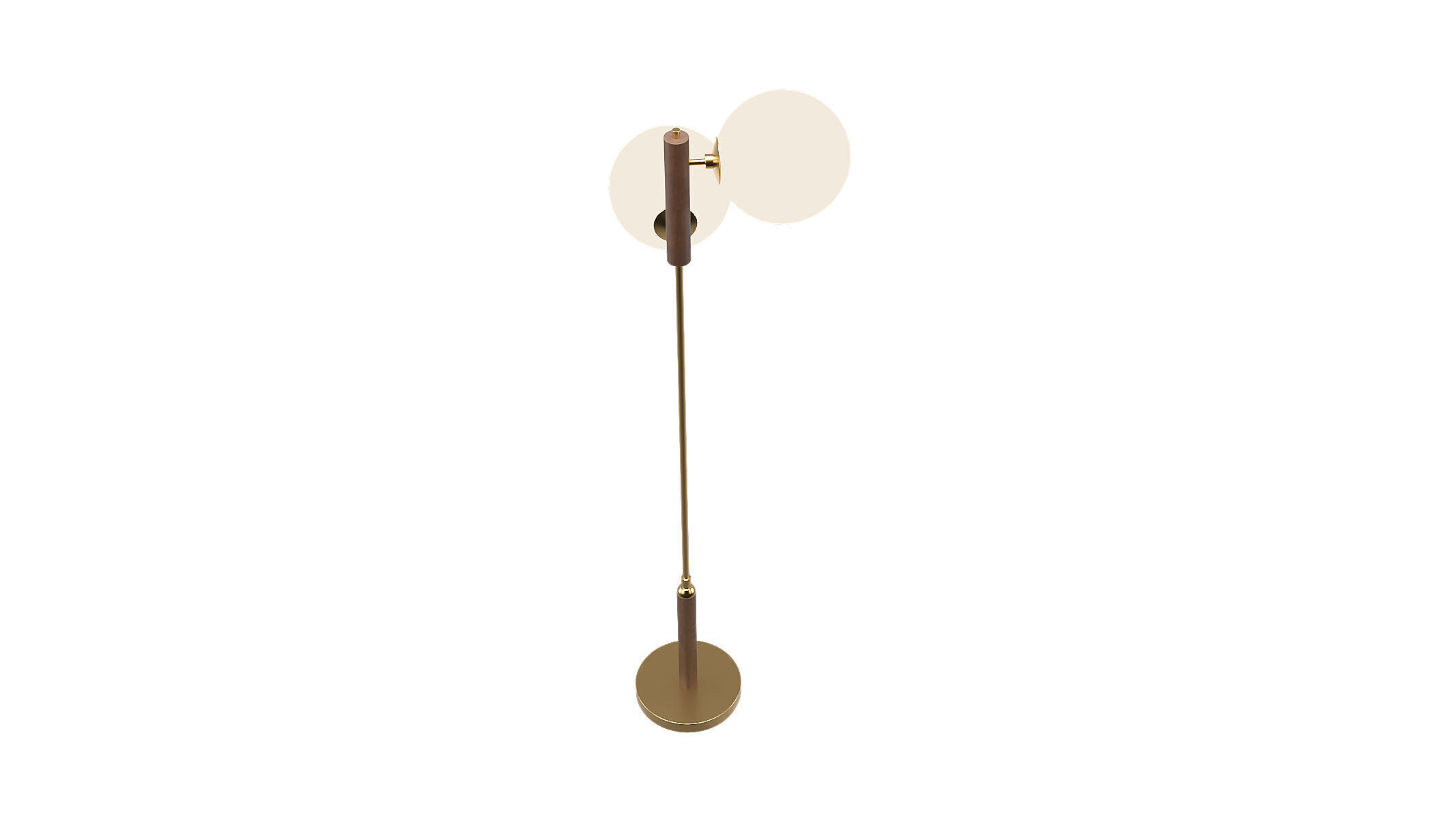 Four Hands Colome Floor Lamp 3D model_6