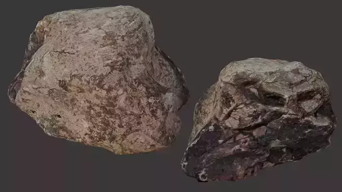 Large Weathered Rock 