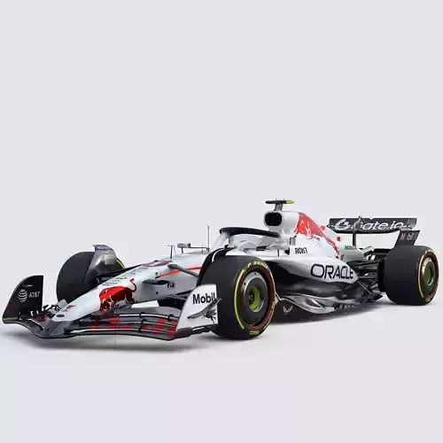 F1 Redbull RB21 livery GP Japon season 2025 3D model
