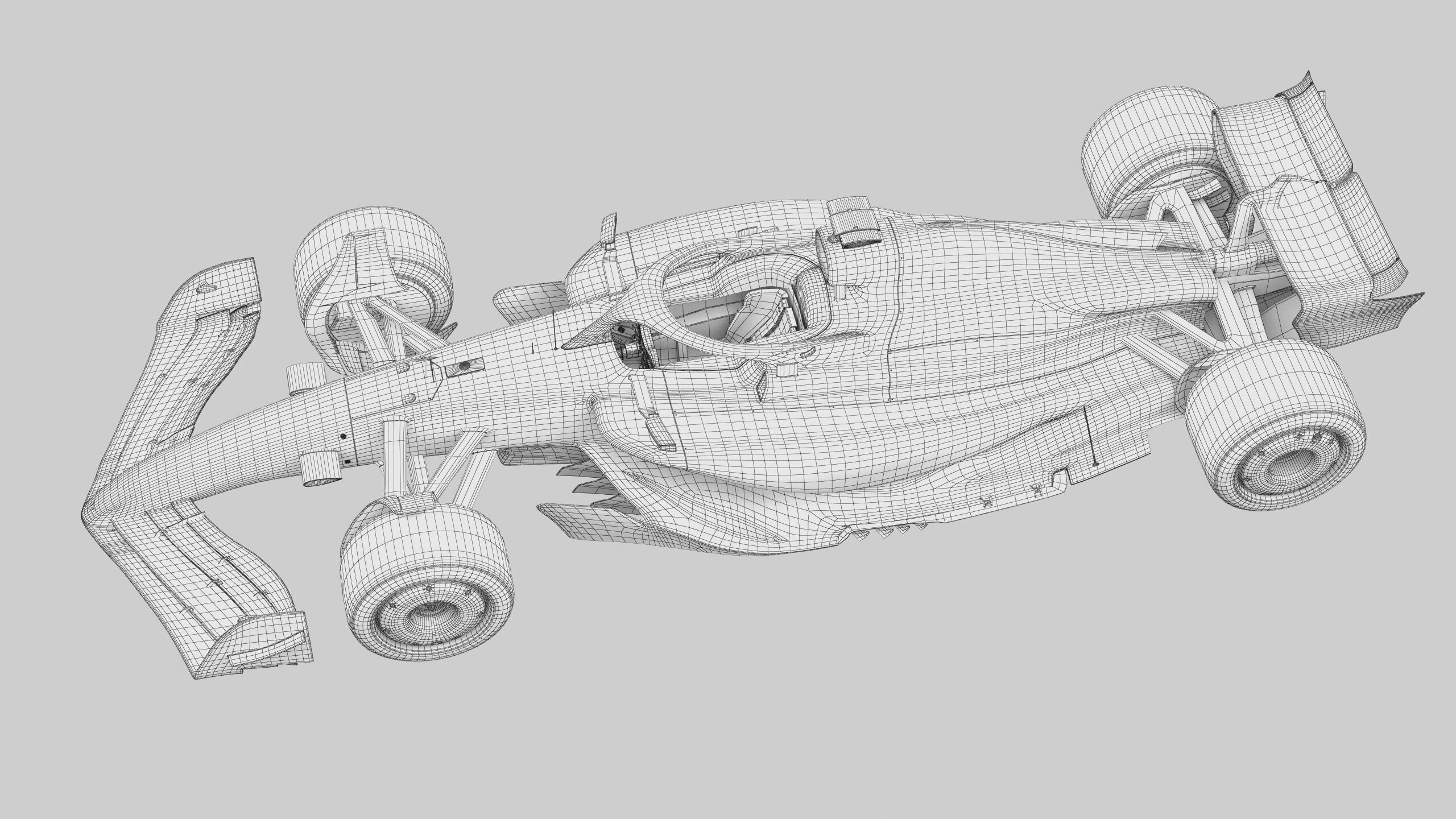 F1 Redbull RB21 livery GP Japon season 2025 3D model_19