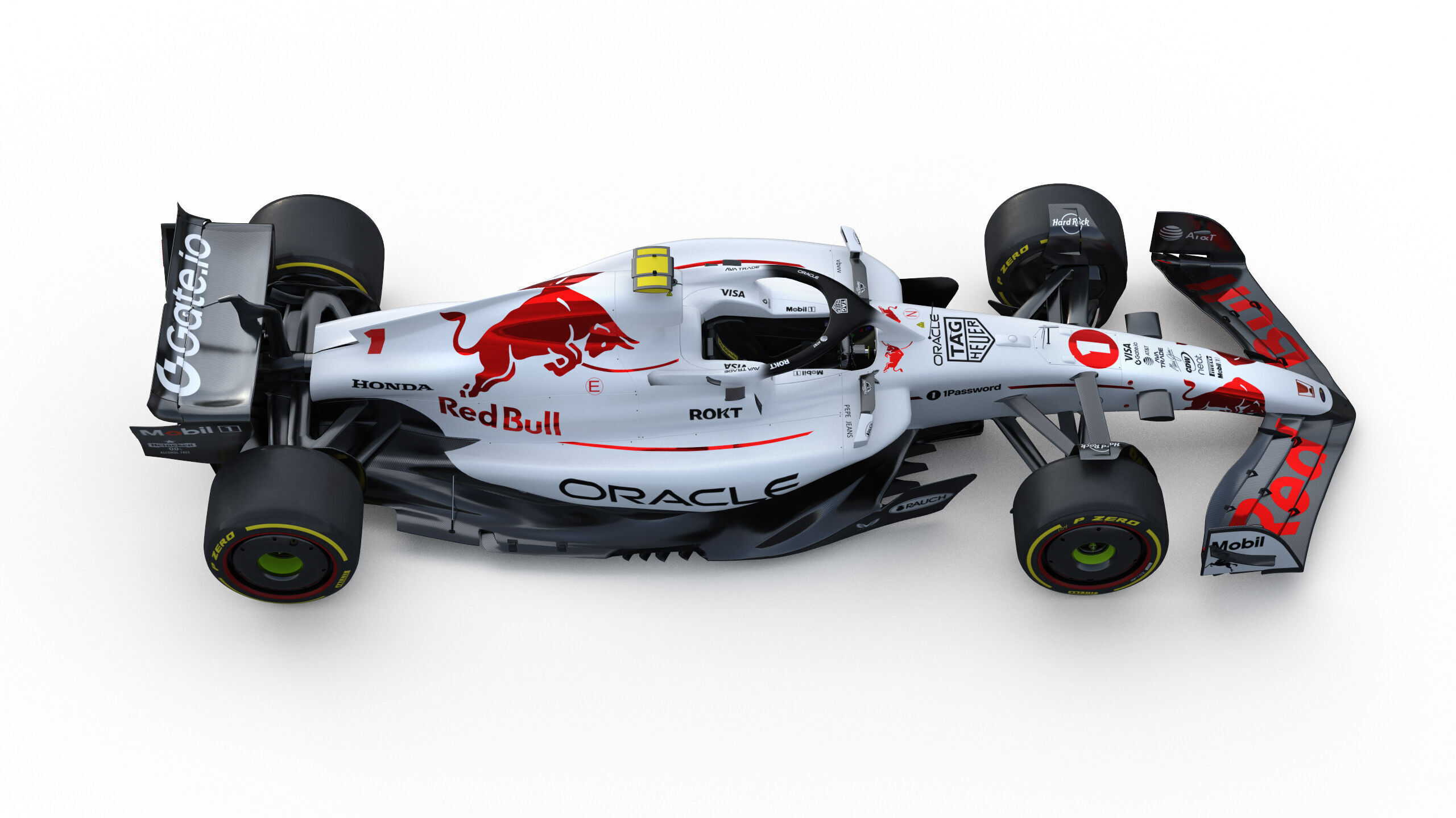 F1 Redbull RB21 livery GP Japon season 2025 3D model_7