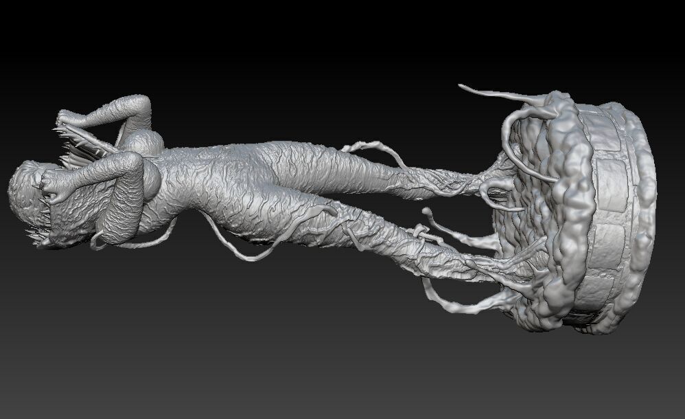 Maryjane Venom 3D print model_12