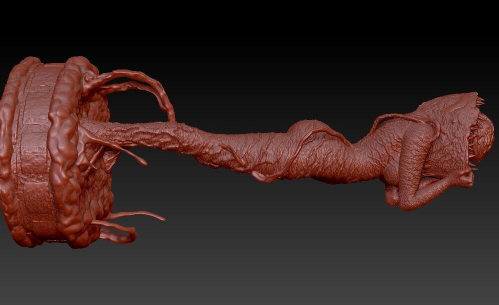 Maryjane Venom 3D print model_7