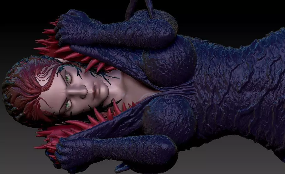 Maryjane Venom 3D print model_0