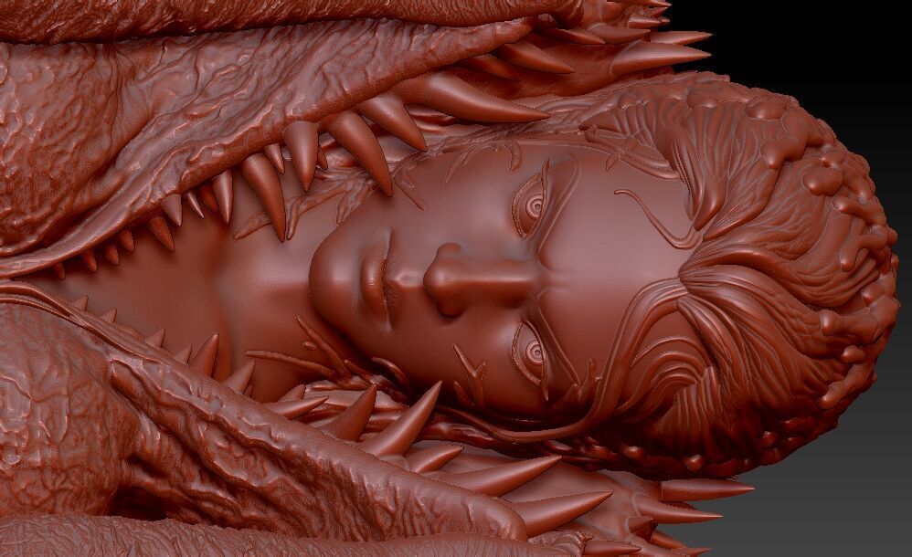 Maryjane Venom 3D print model_1