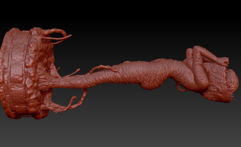 Maryjane Venom 3D print model_4