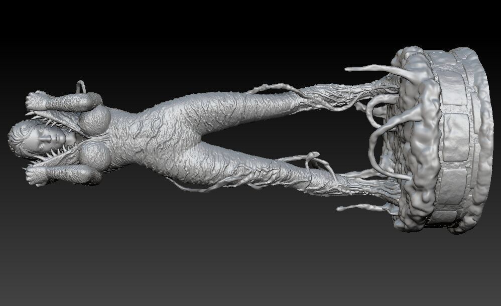 Maryjane Venom 3D print model_11