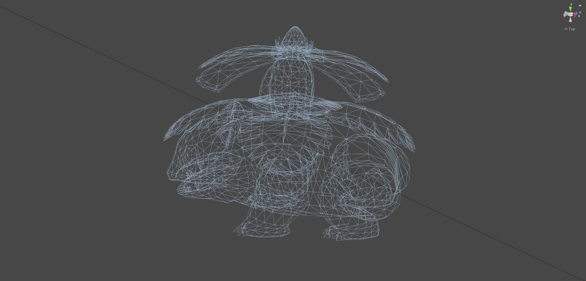 Venusaur-Animated Low-poly 3D model_11