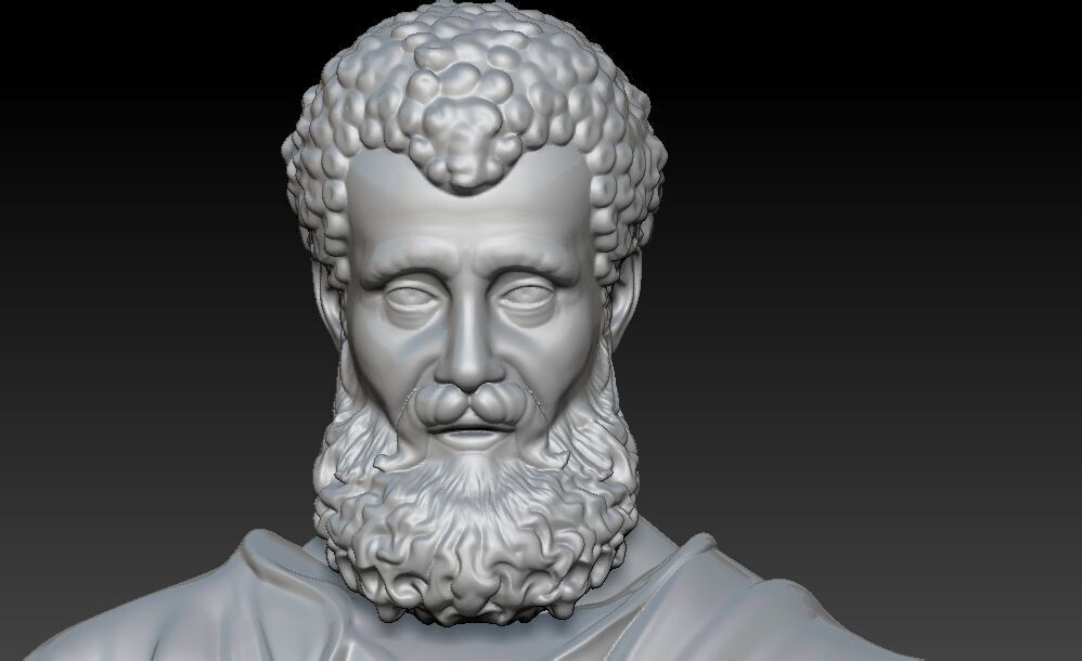 Saint Peter 3D print model_1