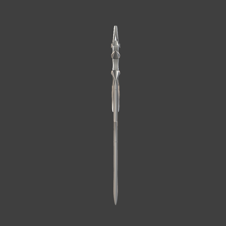 Tartaglia dual sword or Childe swords 3D print model_4