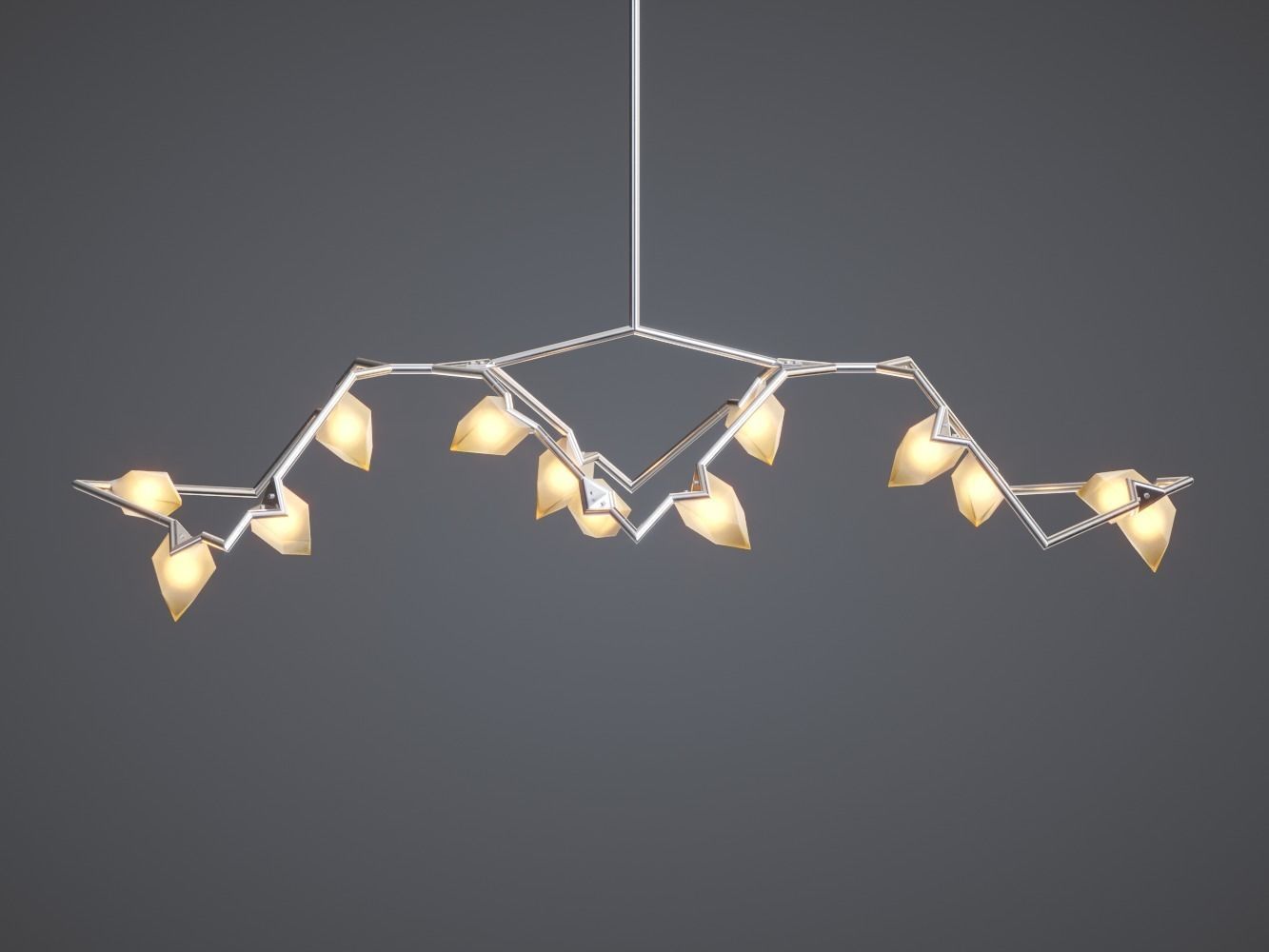 Bec Brittain Seed Chandelier 03 3D model_2