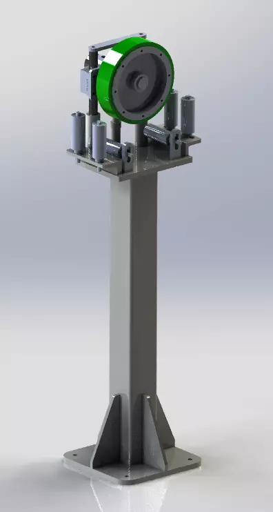 Meter counter 3D model_0
