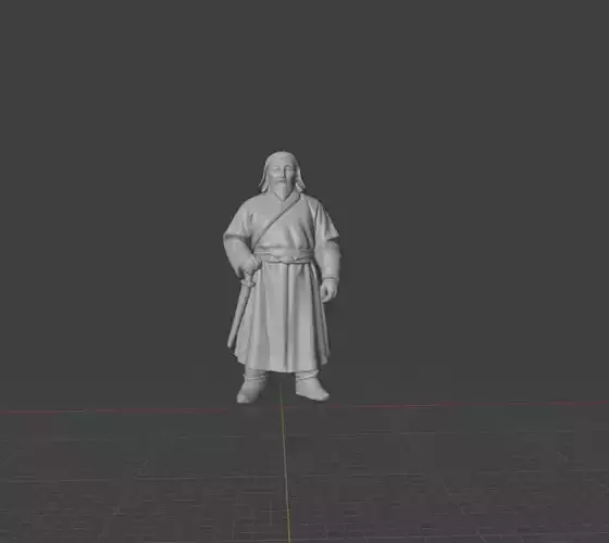 Genghis Khan 3D print model