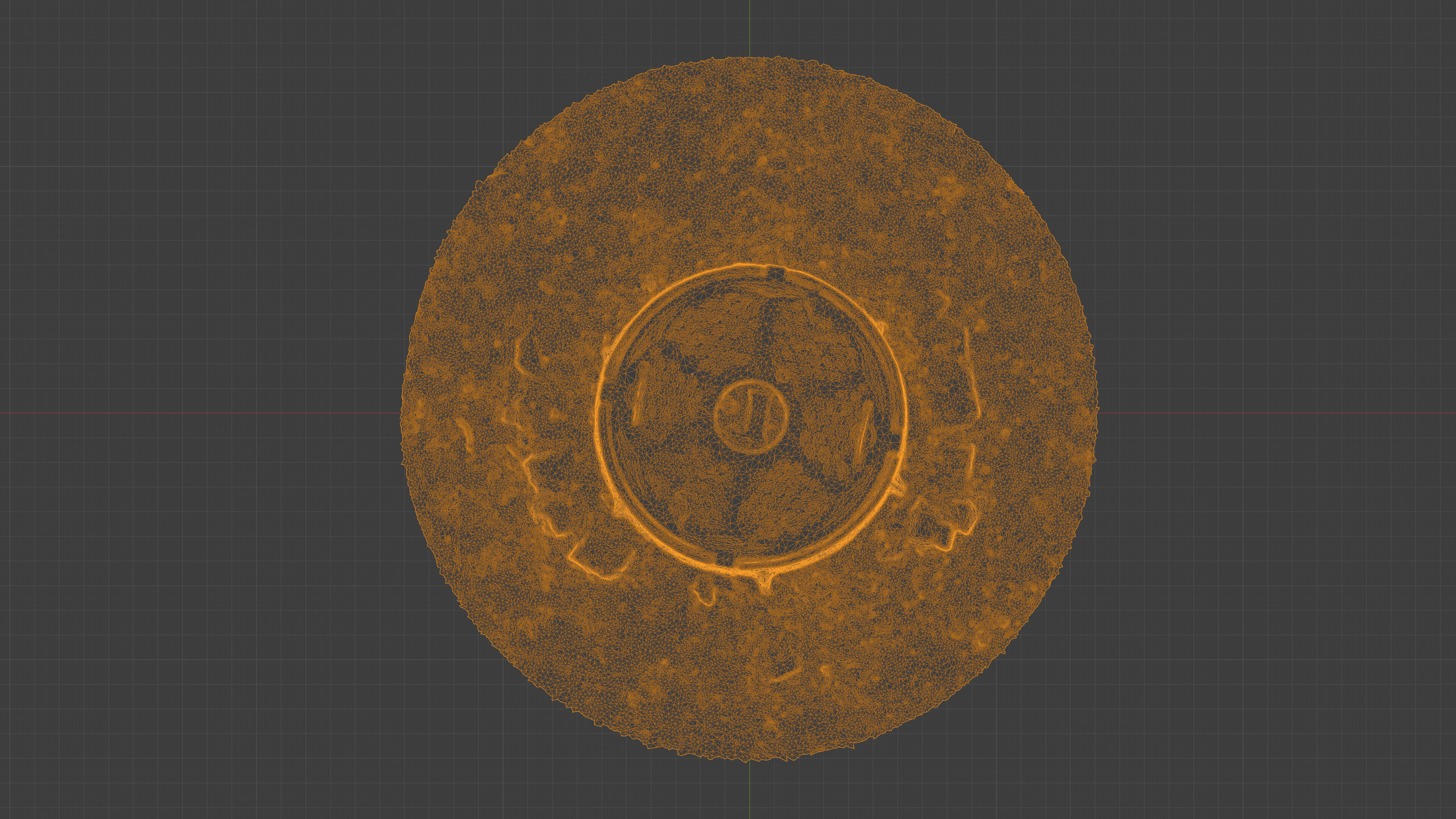 Photorealistic 3D scan of manhole Hatch cover Sewer Manhole Low-poly 3D model_32