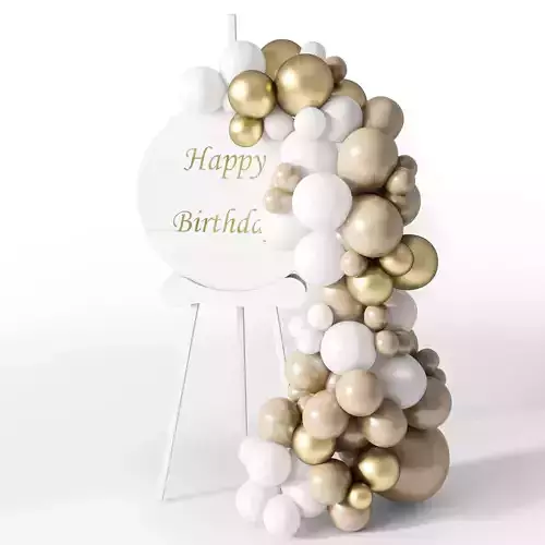 Balloon stand for birthday