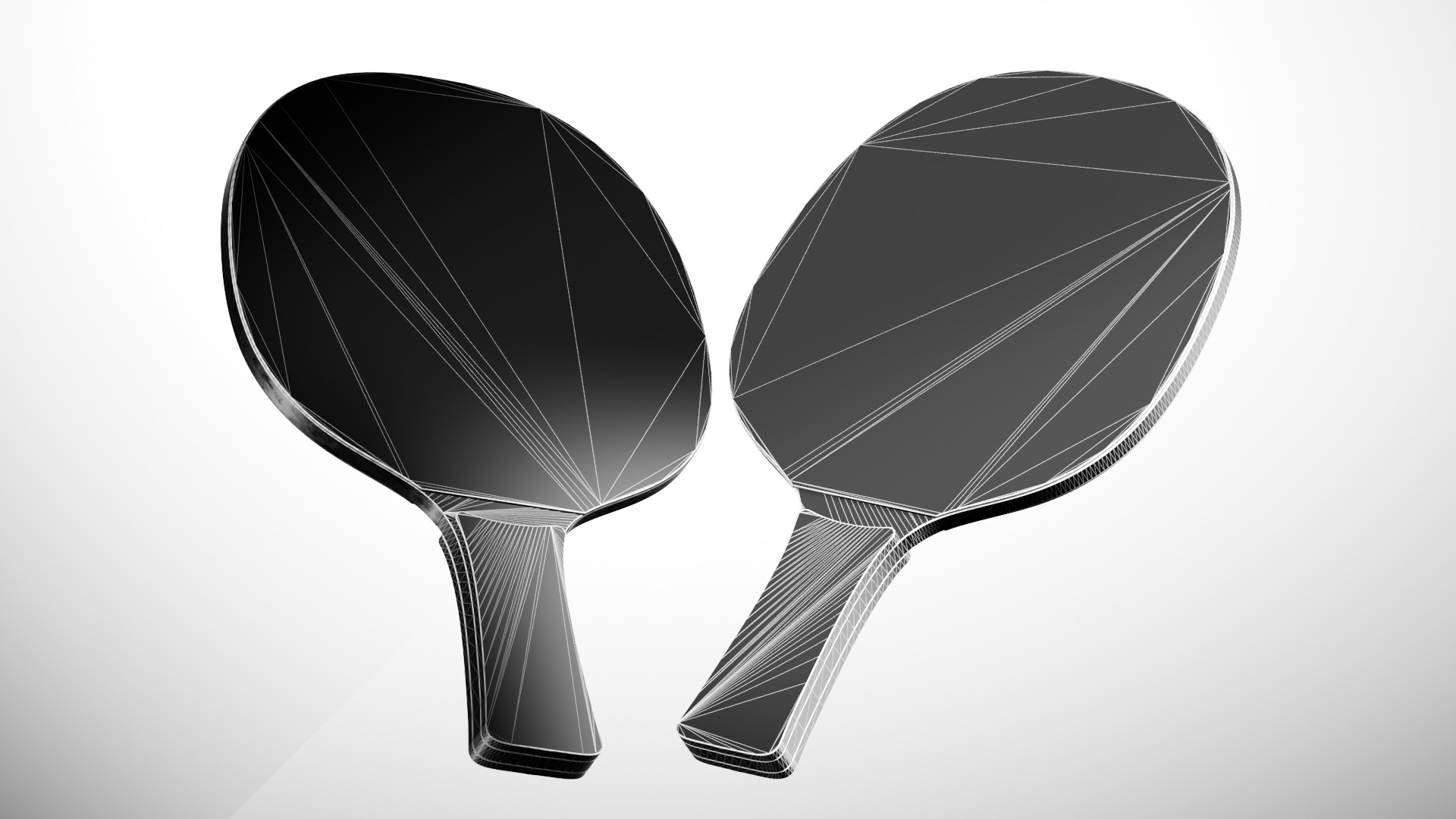 Ping Pong Paddle 3D model_5