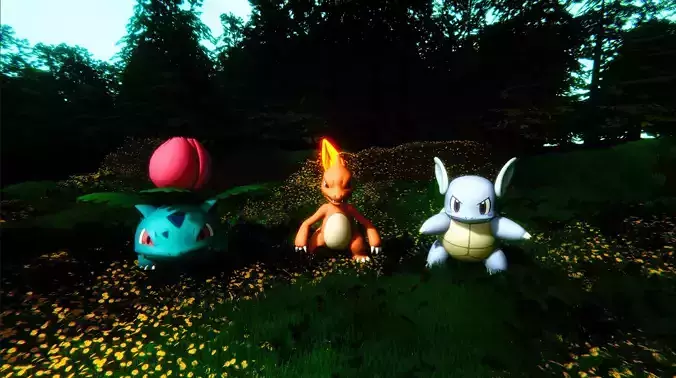 Kanto Starter Evolutions Pack