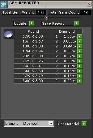 Engagement Ring With Rounded Diamonds 3D model_4