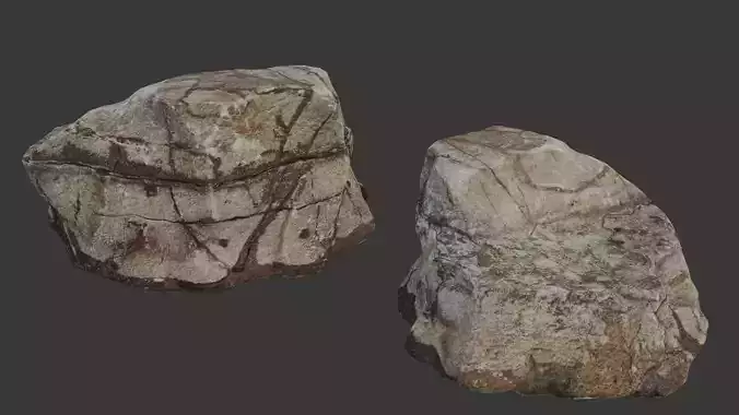 Layered Sedimentary Rock Scan