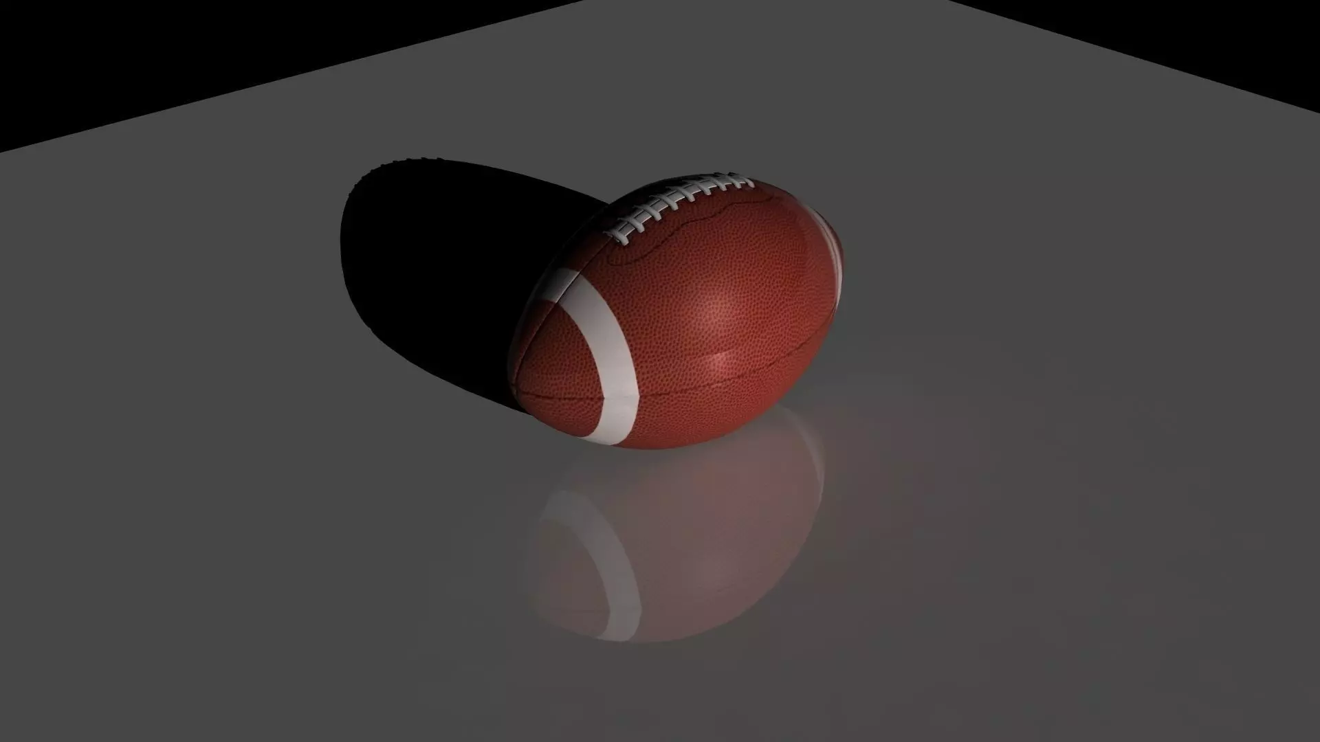 FootBall Free low-poly 3D model_0