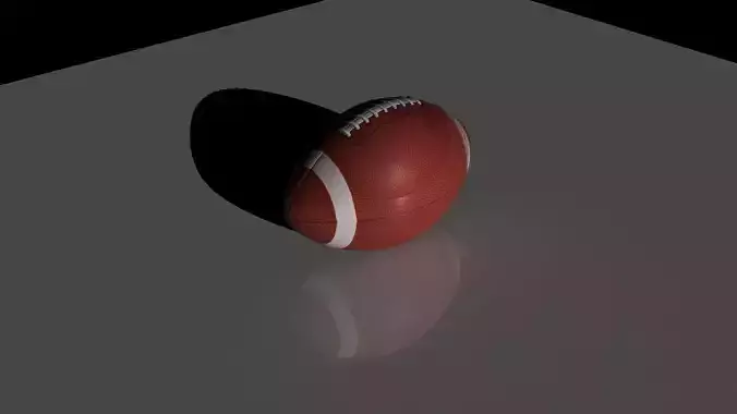 FootBall Free low-poly 3D model
