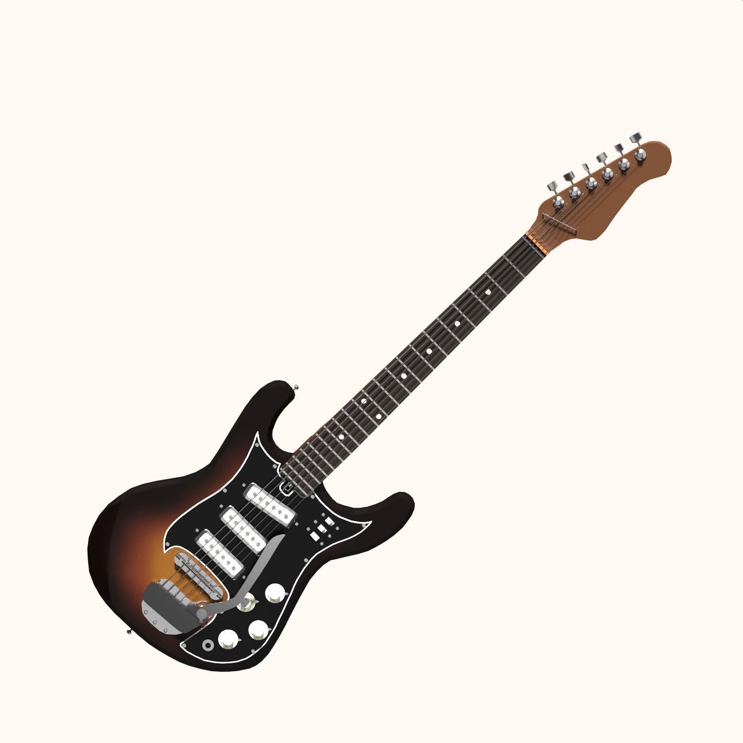 Electric Guitar Free 3D model