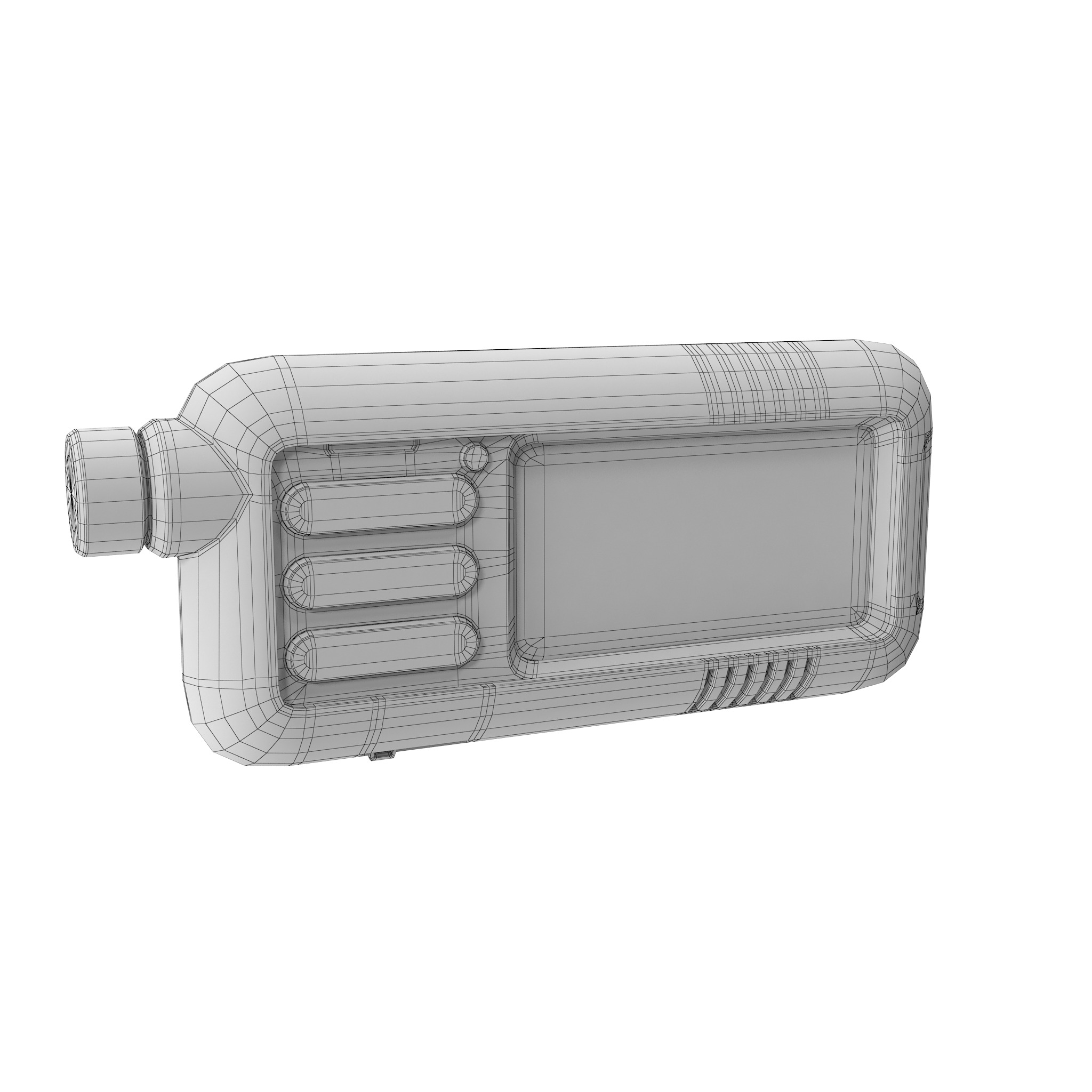 Sci-fi Device Low-poly 3D model_31