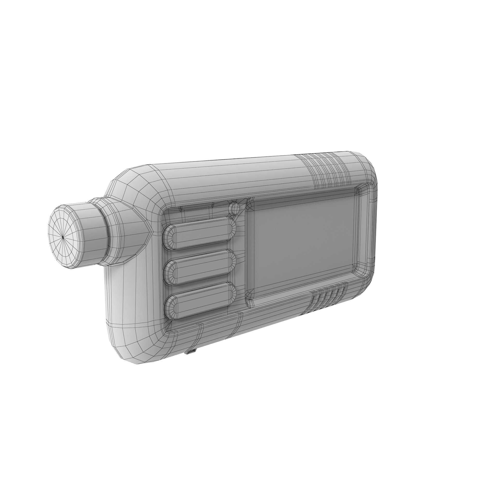 Sci-fi Device Low-poly 3D model_26