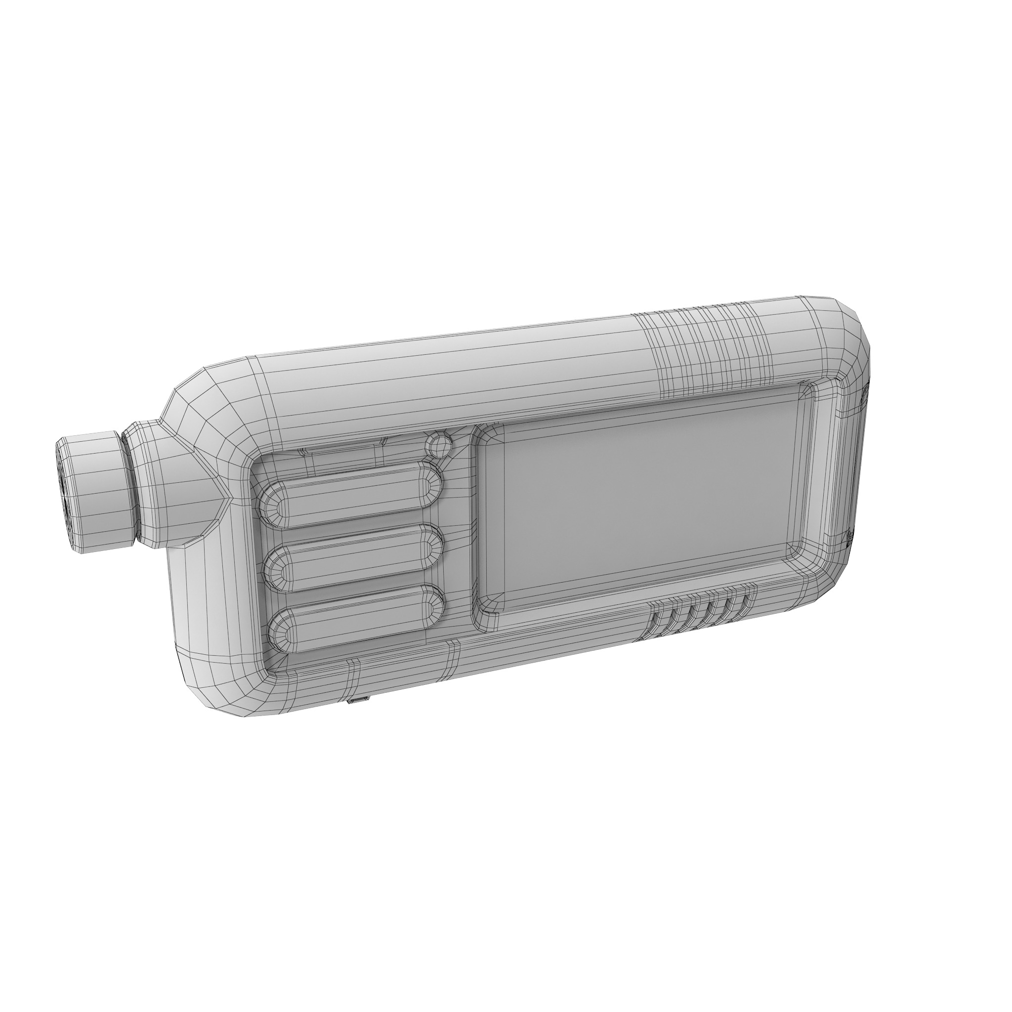 Sci-fi Device Low-poly 3D model_34