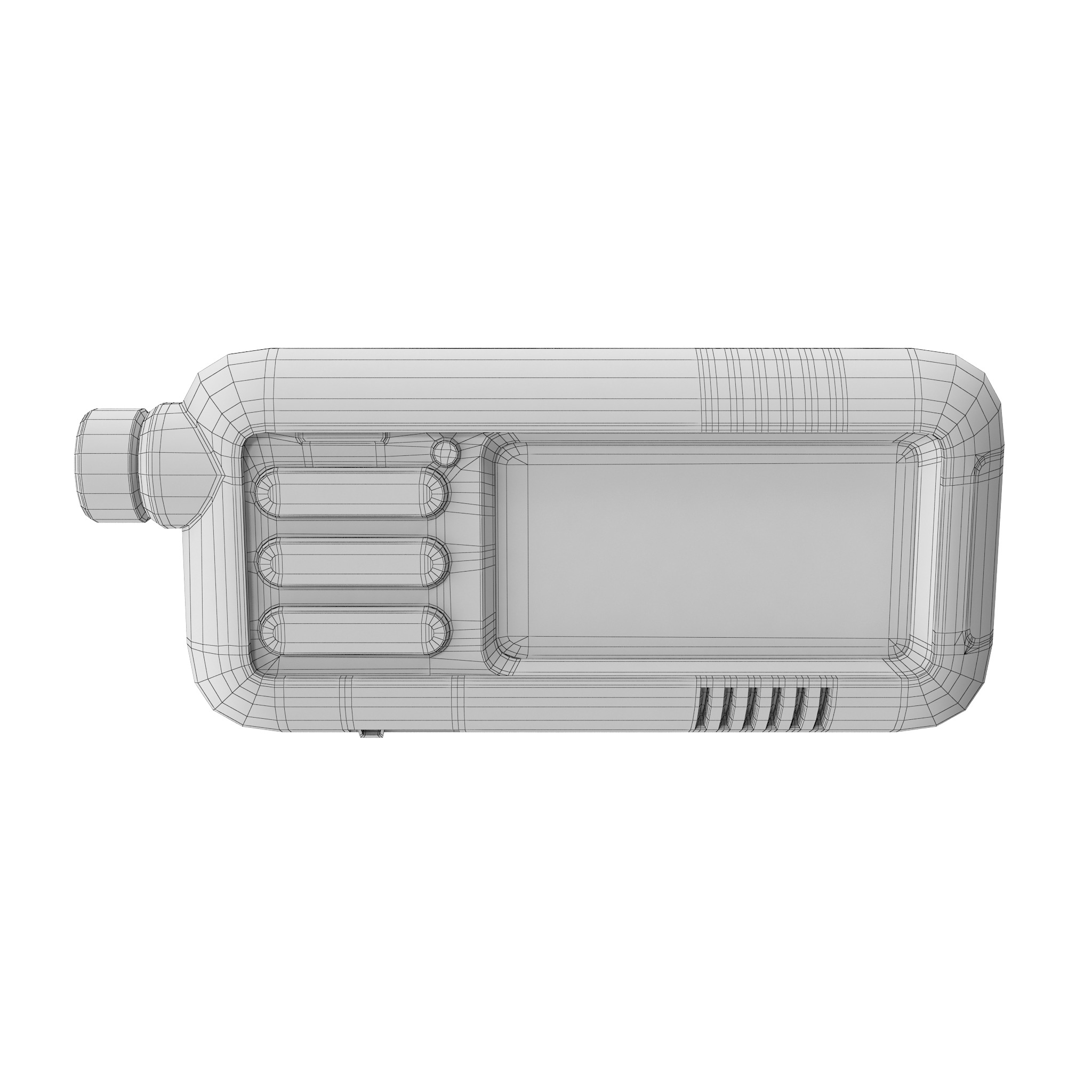 Sci-fi Device Low-poly 3D model_24