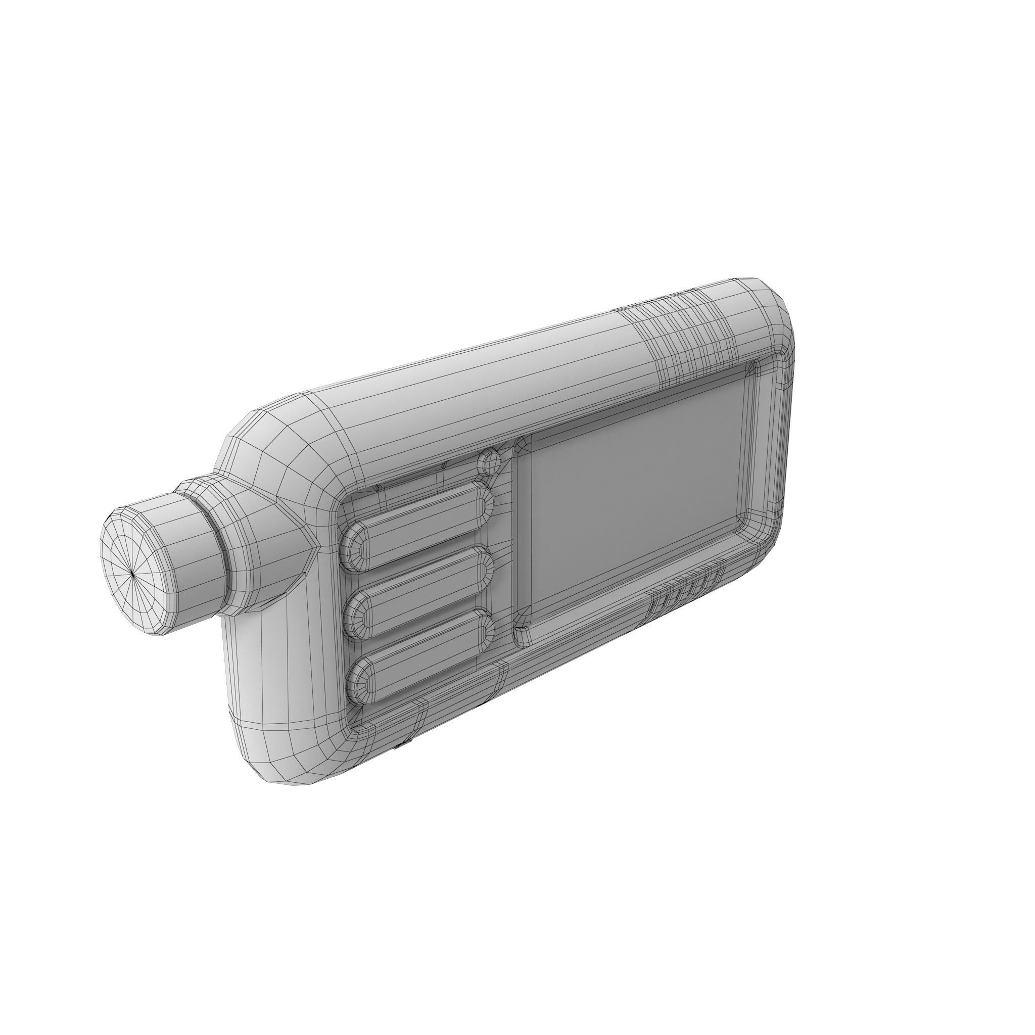 Sci-fi Device Low-poly 3D model_32
