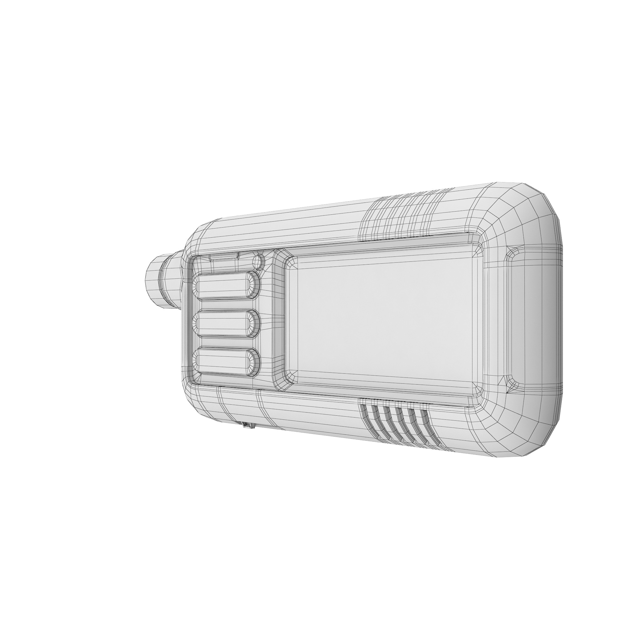 Sci-fi Device Low-poly 3D model_28