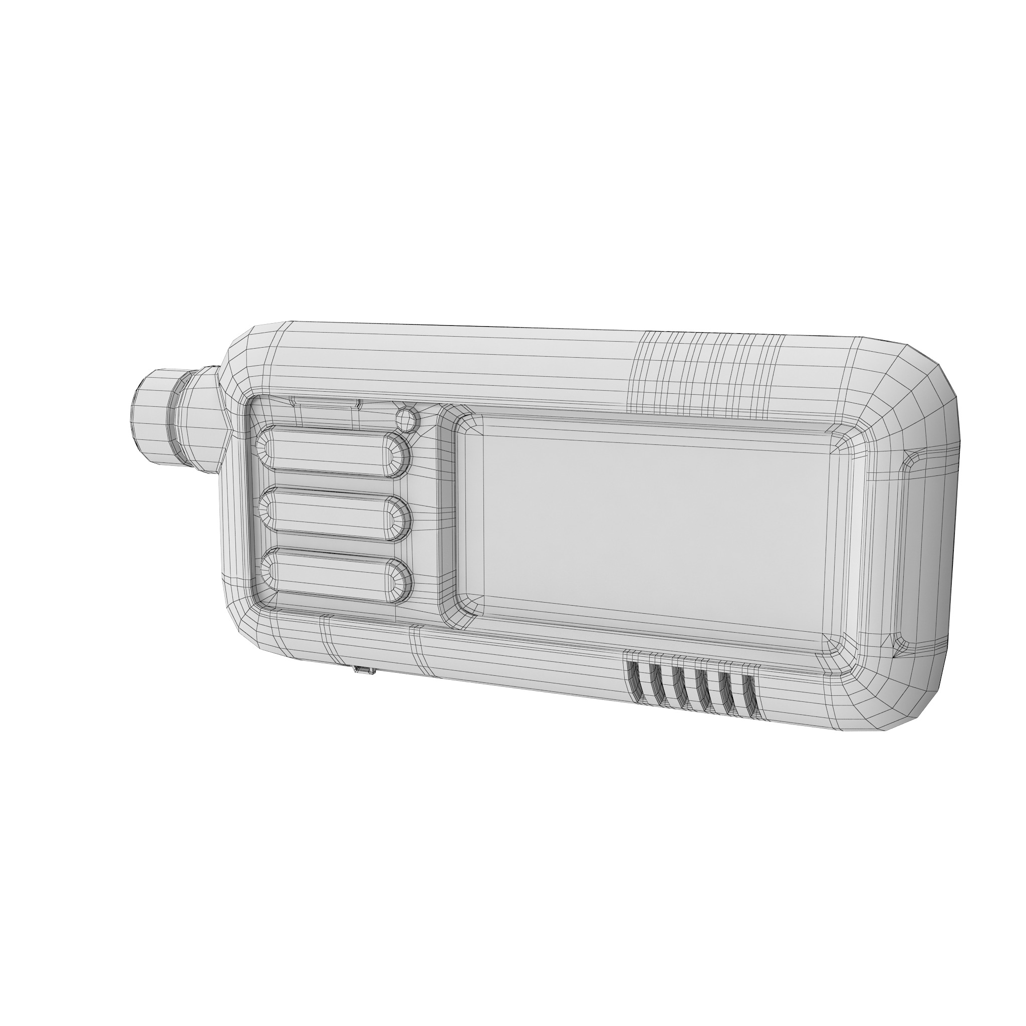 Sci-fi Device Low-poly 3D model_33