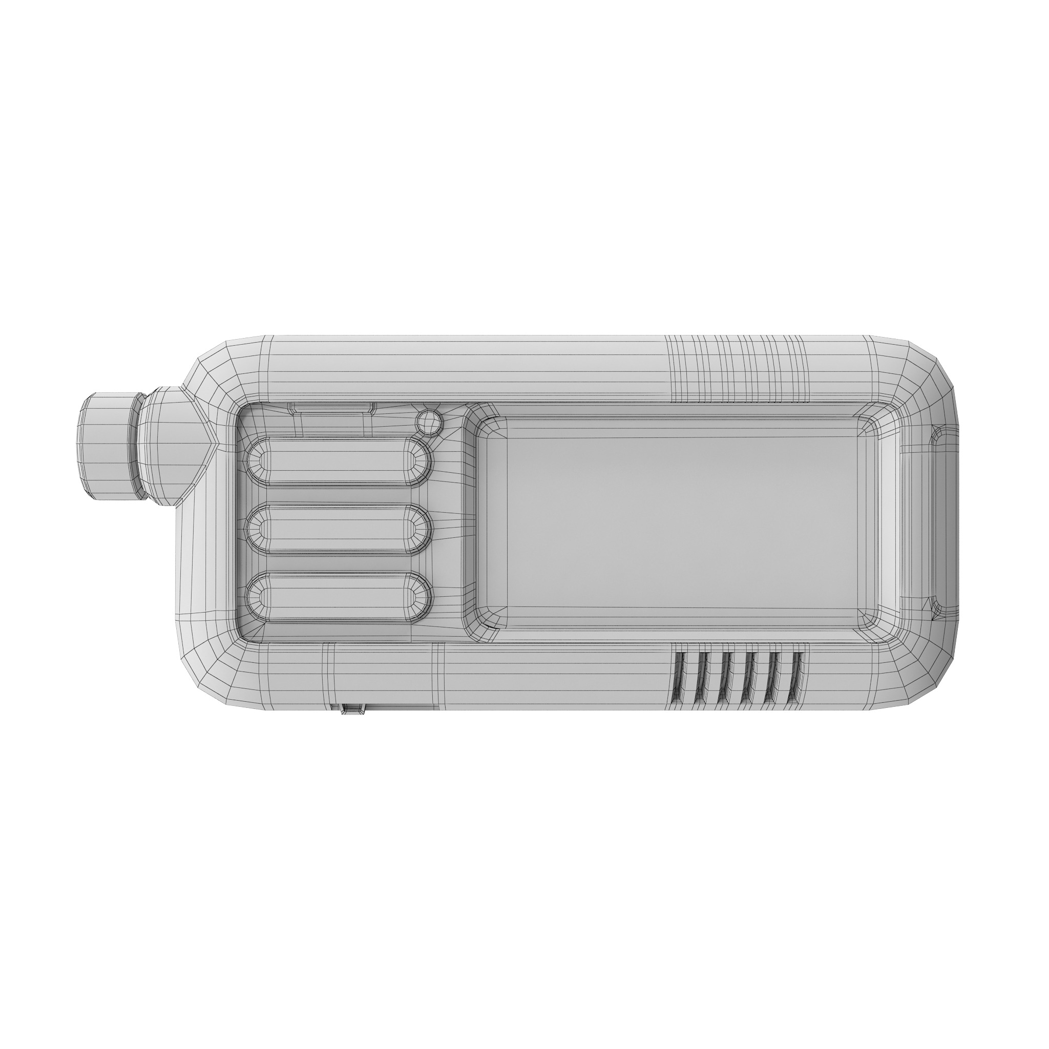 Sci-fi Device Low-poly 3D model_27