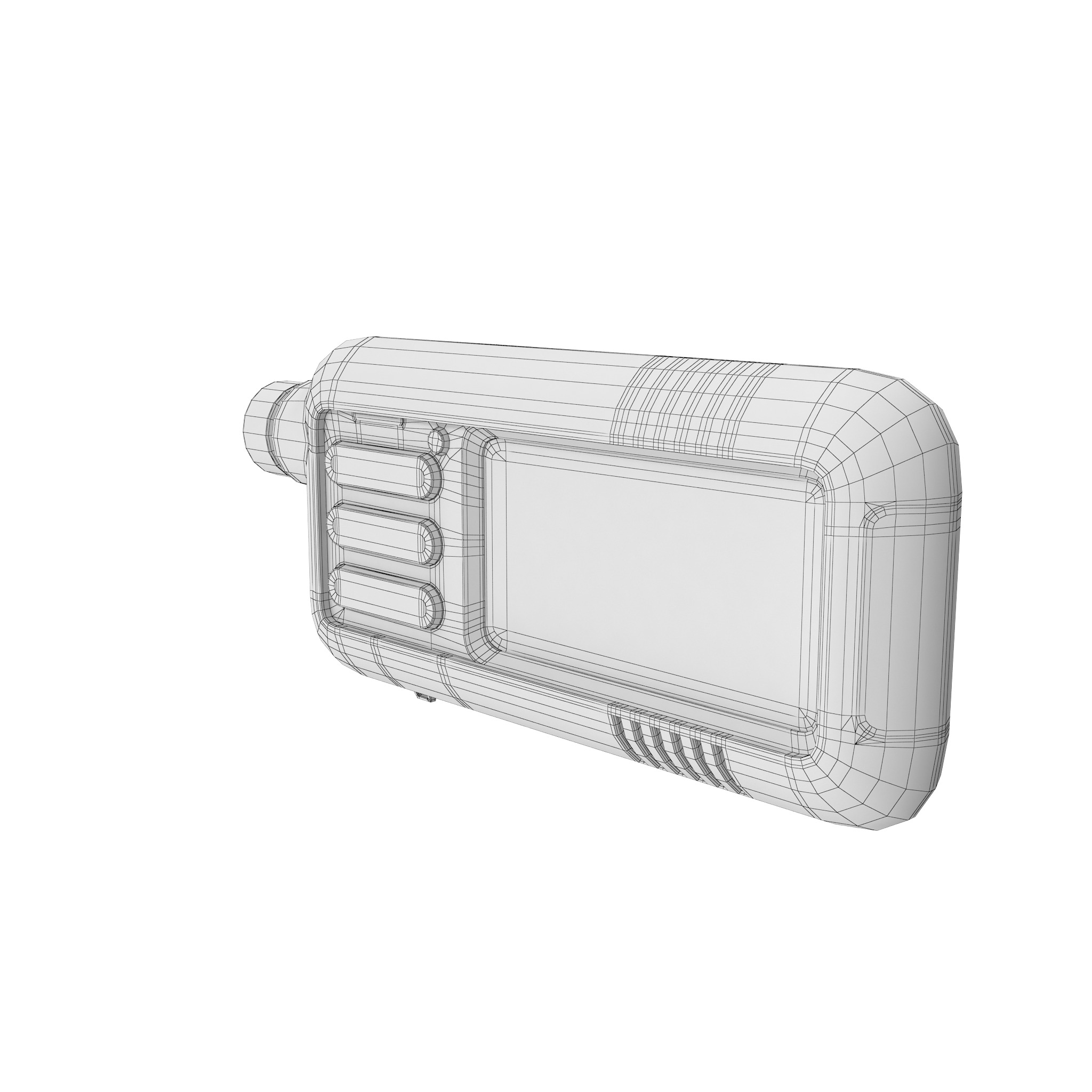 Sci-fi Device Low-poly 3D model_35