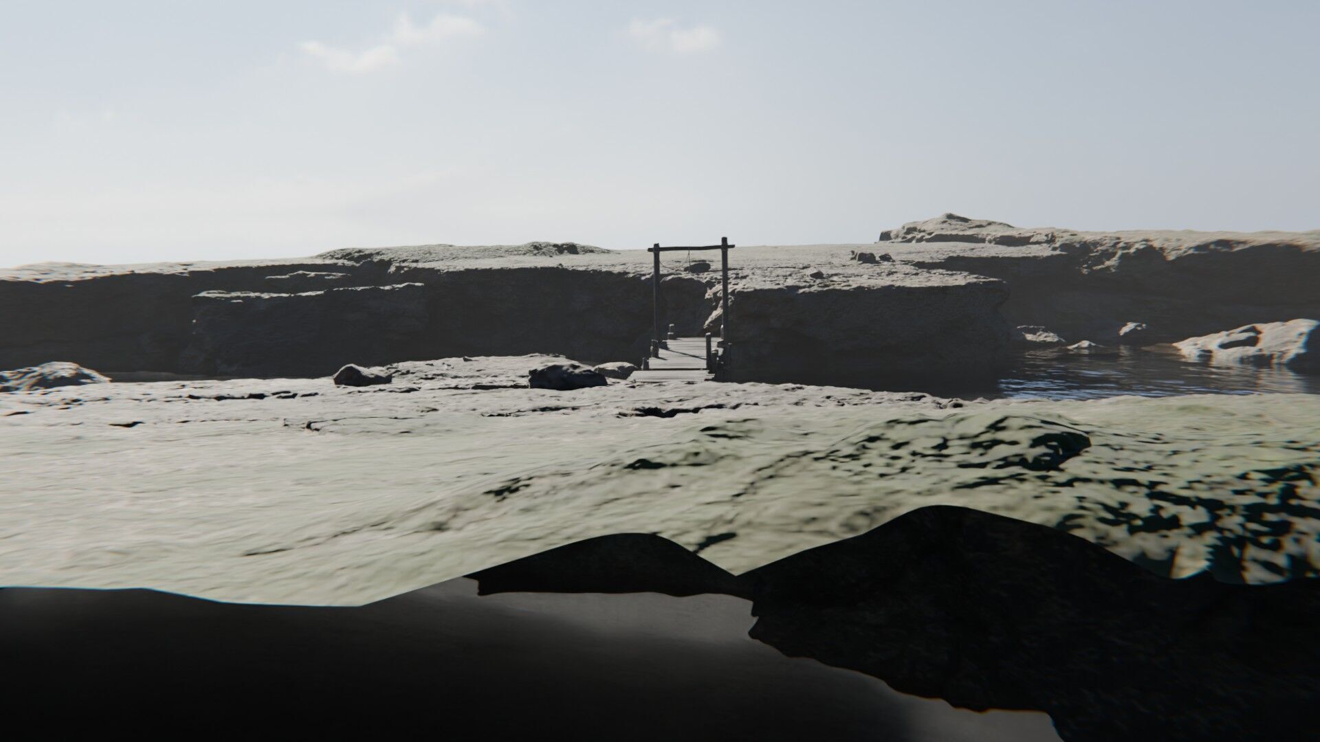 Coastal Scene 3D model_5