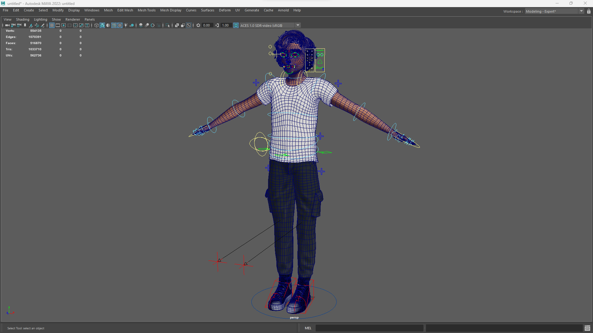 Charming Young Man Rigged Expressive 3D Happy Boy Low-poly 3D model_18