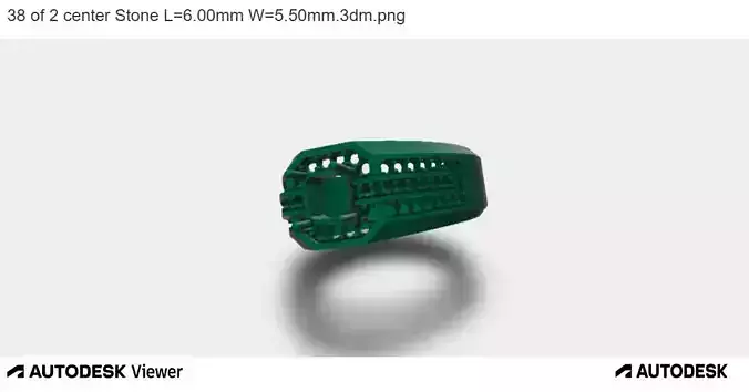 Royal Cascade Ring 3D print model