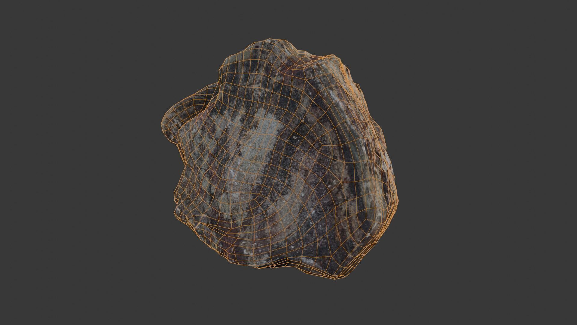 Rock Scan Low-poly 3D model_2