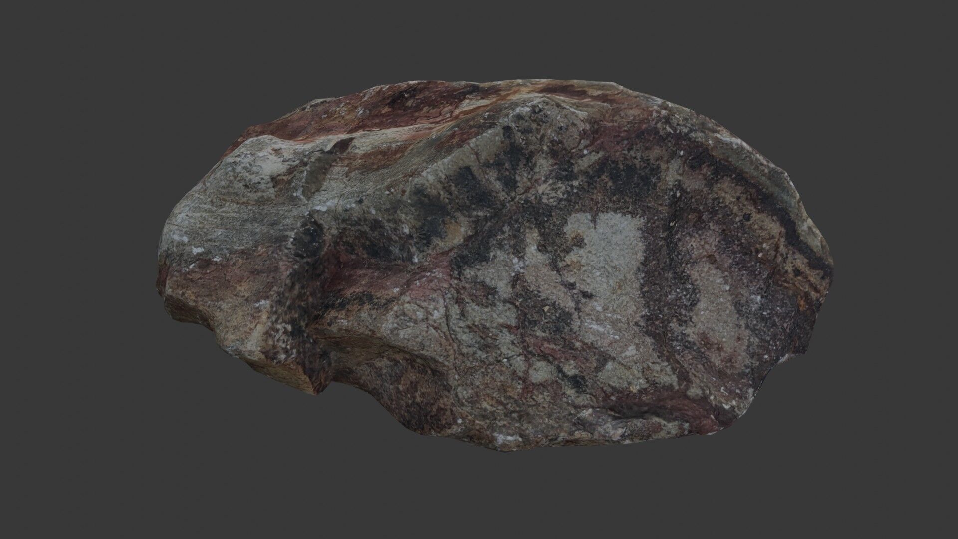 Rock Scan Low-poly 3D model_4