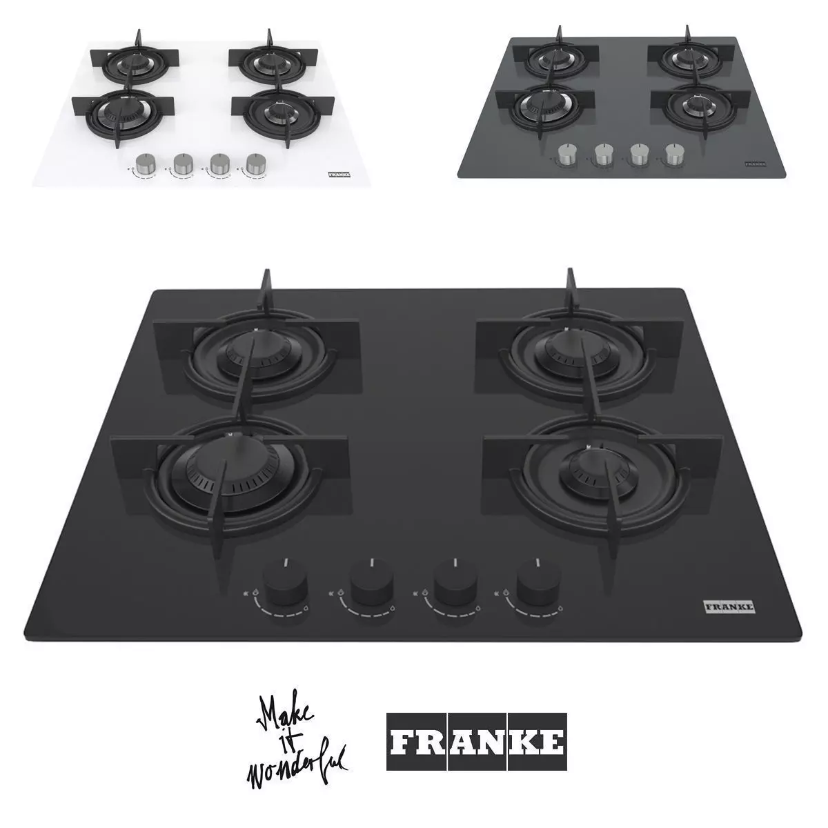 Cooker Franke New Crystal 60 3D model