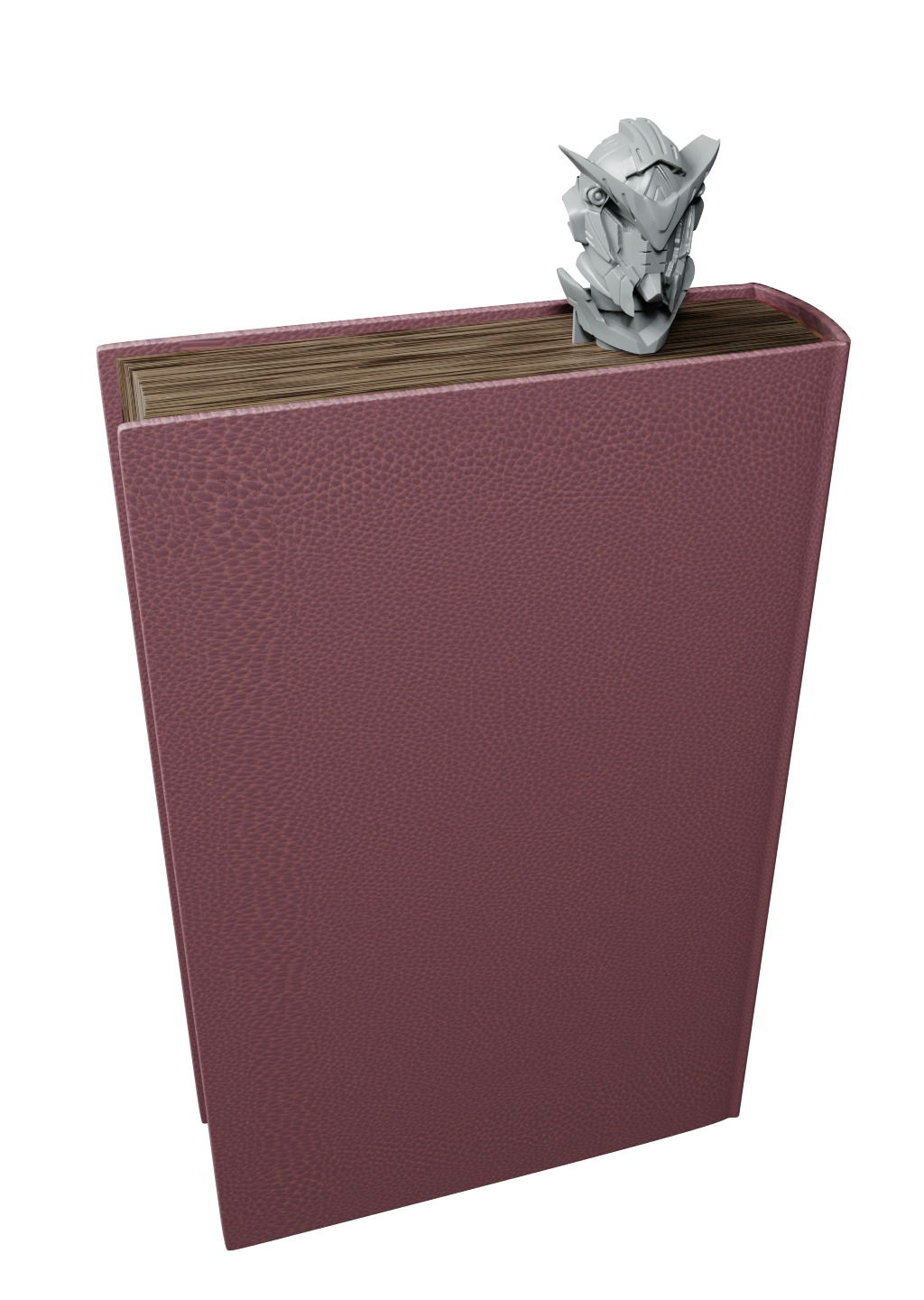 Robot Bookmark 3D print model_1