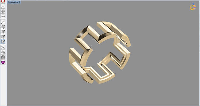 Architects Loop Ring Free 3D print model