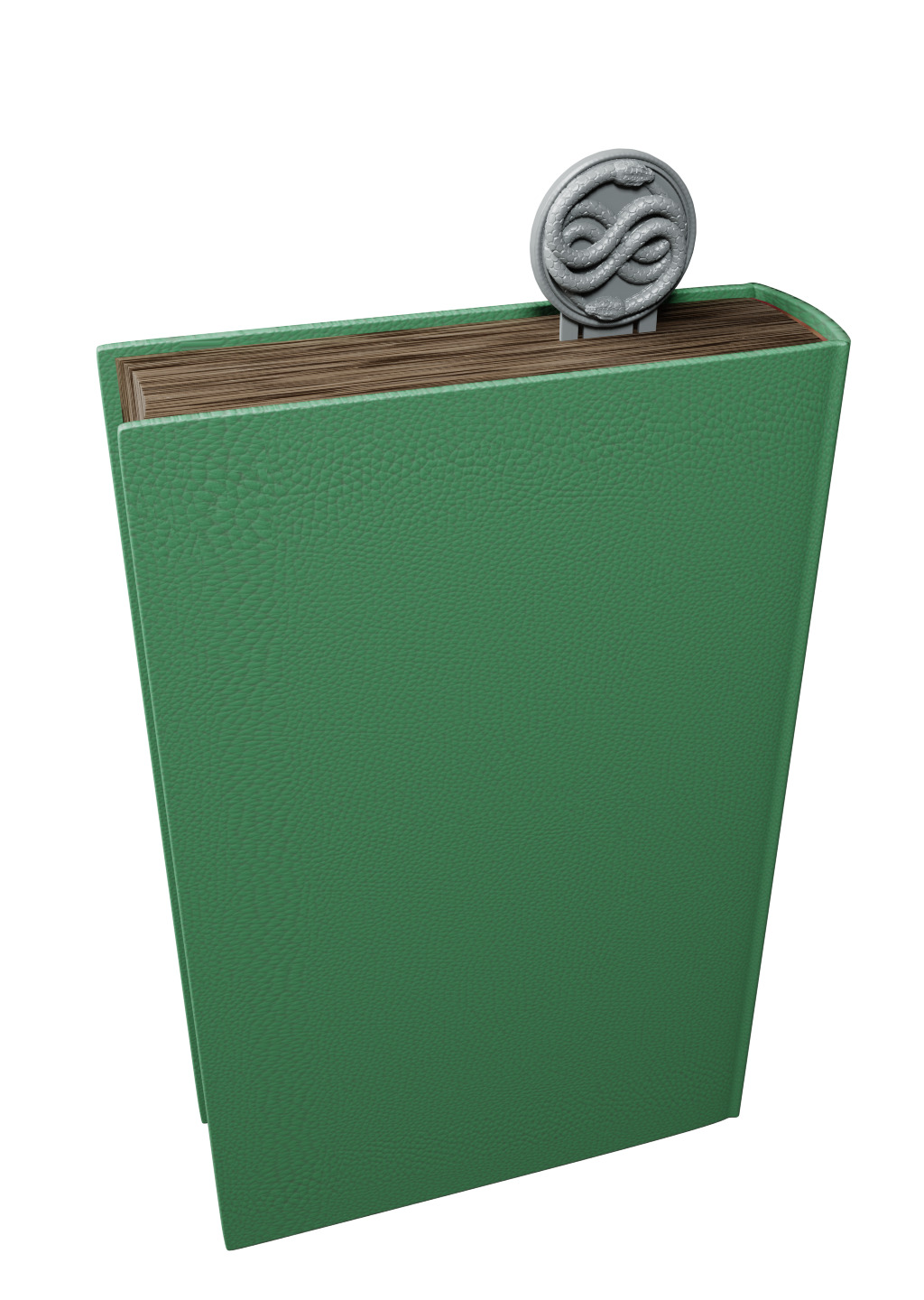 Infinite snake Bookmark 3D print model_1