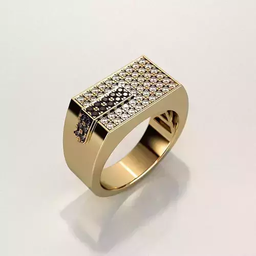 Mens ring 006 3D print model