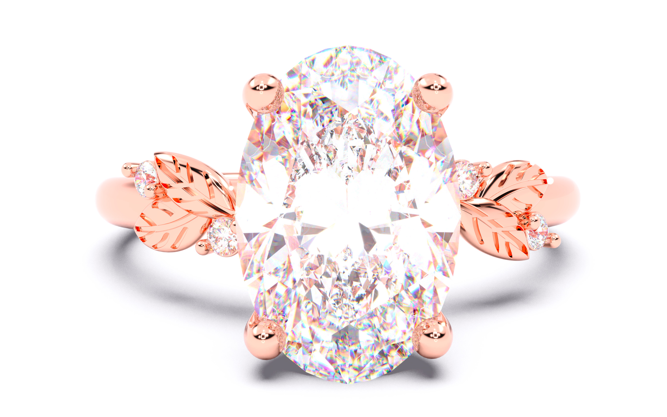 300 Solitaire Wedding Engagement Rings 3dm stl renders details 3D print model_123