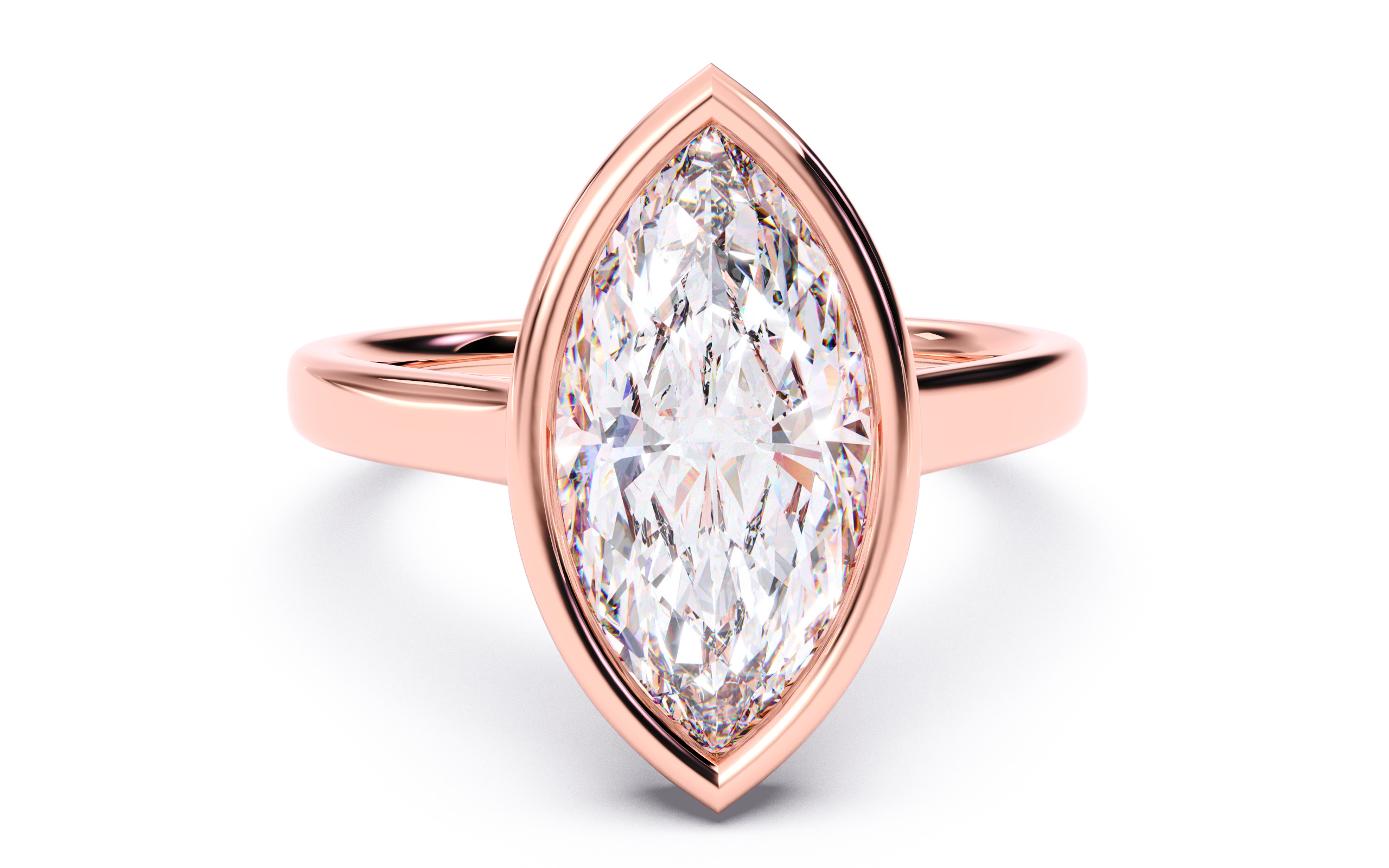 300 Solitaire Wedding Engagement Rings 3dm stl renders details 3D print model_19